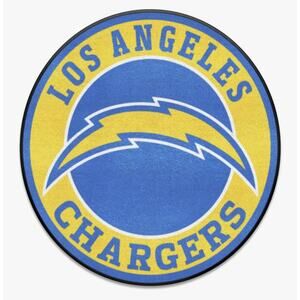 Los Angeles Chargers Round Rug 27” – NFL Licensed Fan Mat